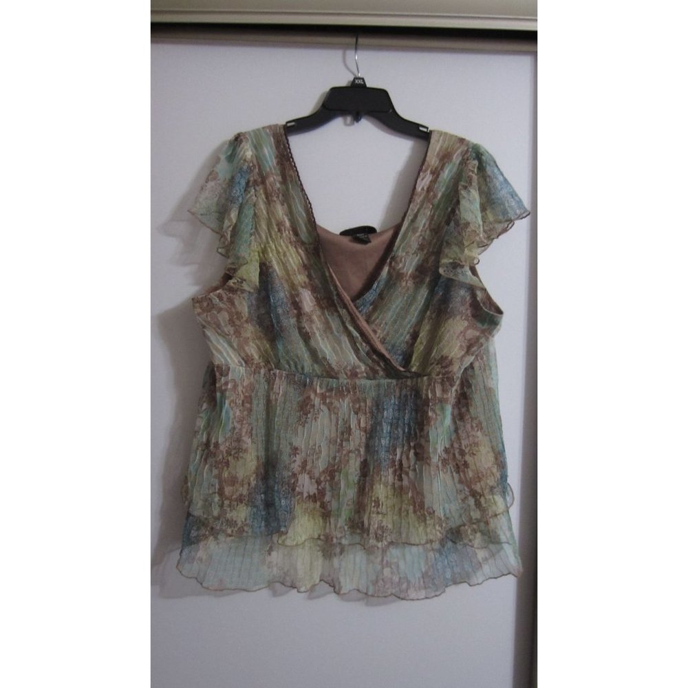 Venezie 22/24 Lined Floral Casual Occasion Top